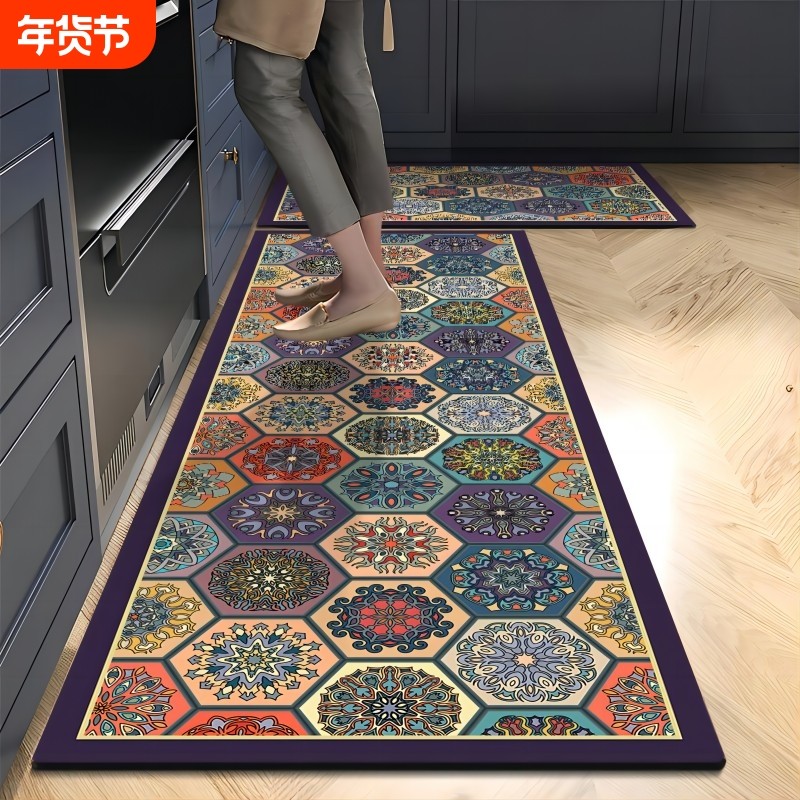 厨房专用硅藻泥地垫防水防油可擦免洗脚垫吸水吸油防滑免清洗地毯,居家布艺,厨房地垫,淘宝优惠券,粉丝福利购,淘宝优惠卷