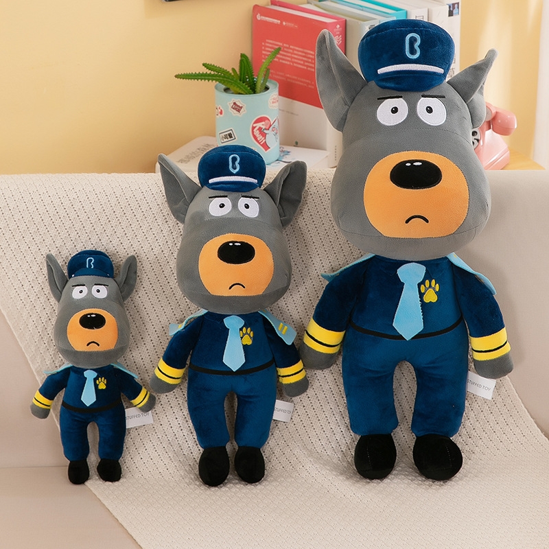 啦咘啦哆警长毛绒玩具 多规格