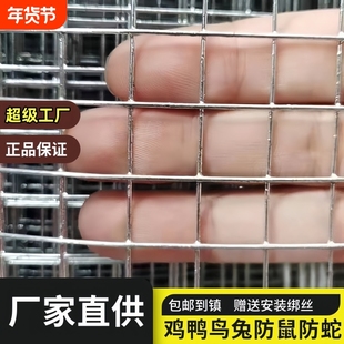镀锌铁丝围栏网养鸡养殖网大孔户外围栏围墙玉米网圈地网防护网格