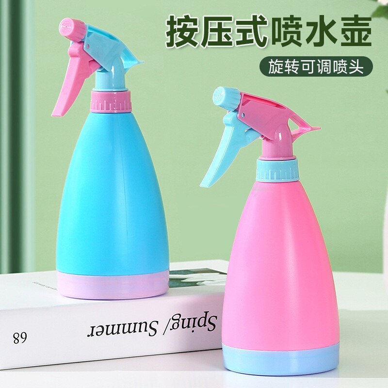 家用喷水壶洒水器气压式浇水浇花喷雾瓶消毒水喷壶酒精细雾小水壶