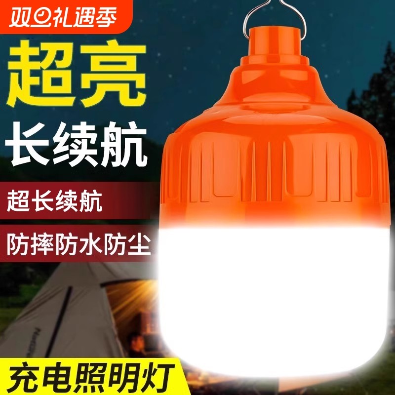 户外充电照明灯露营家用停电应急灯移动式led地摊夜市摆摊灯灯泡