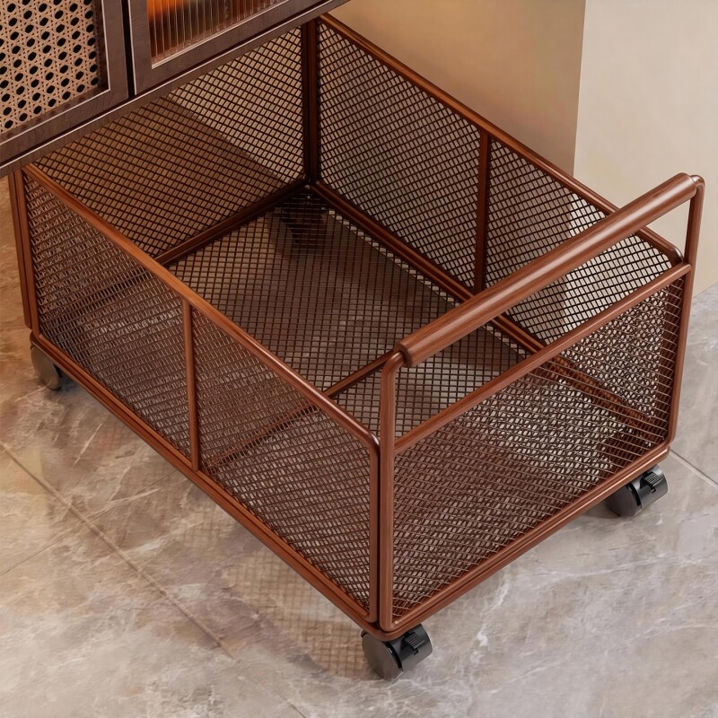 脏衣篓家用大容量脏衣服收纳筐带轮可移动小推车卫生间脏衣储物篮