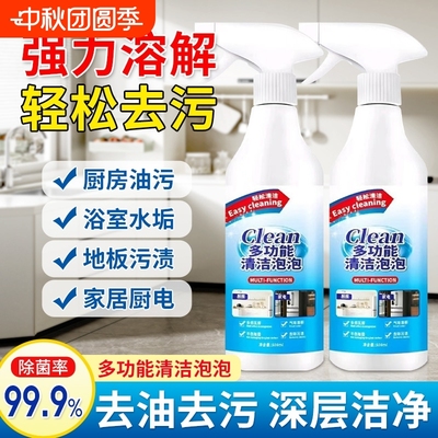 多功能清洁泡泡强力去污去渍杀菌