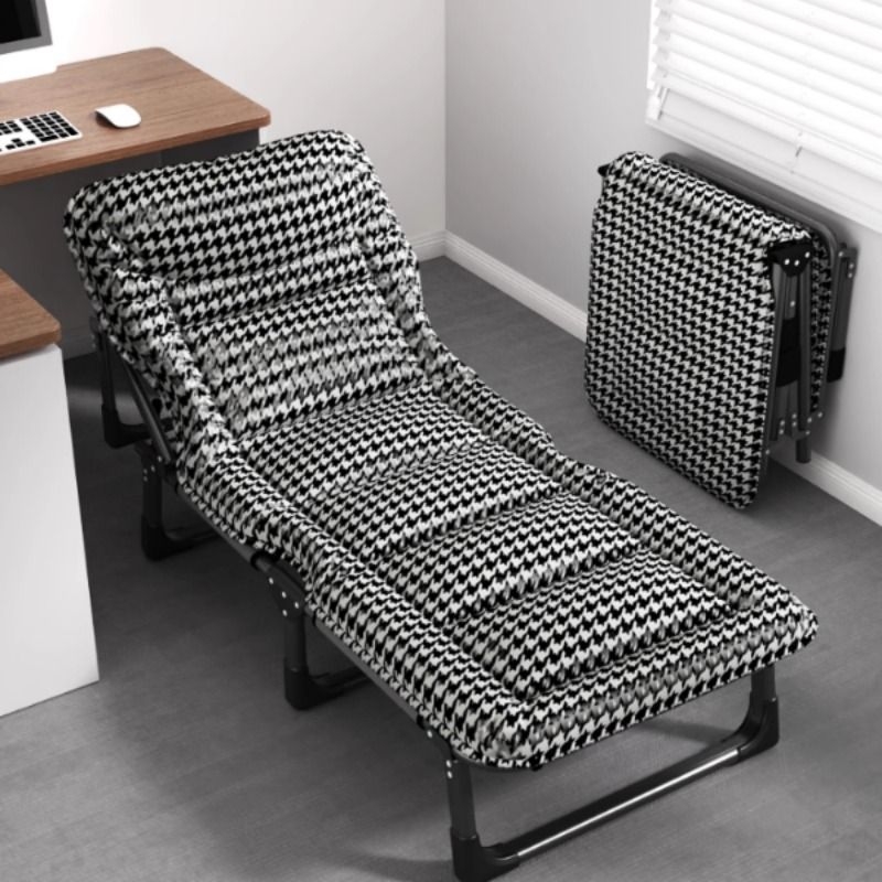 折叠床单人午休床躺椅小巧便携式家用办公室上班族午睡神器行军床