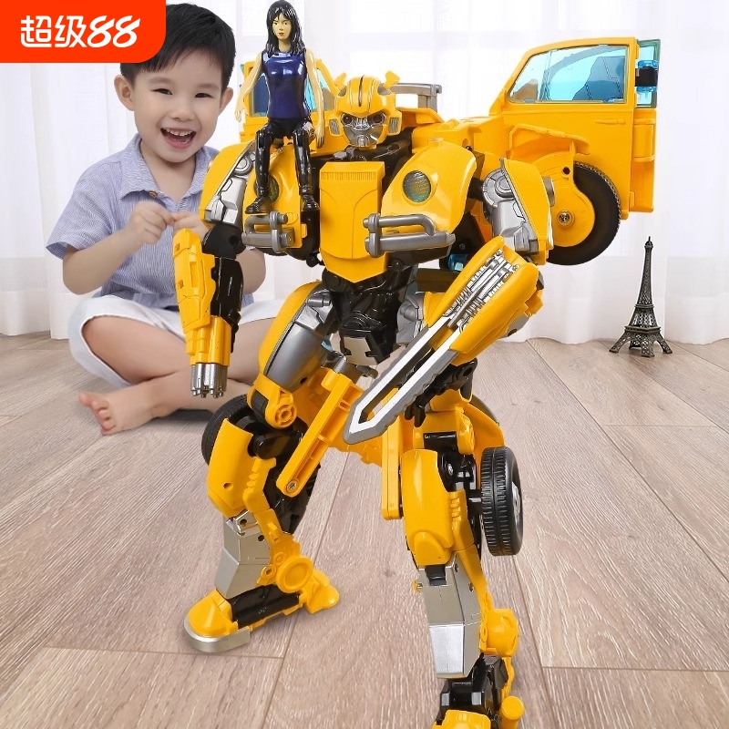 益智适用变形玩具擎天战士模型战甲金刚汽车机器人礼物