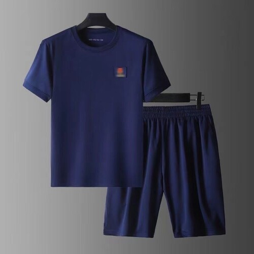 际华武正品蓝色体能服短袖体能训练服t恤速干男女体能服短袖短裤