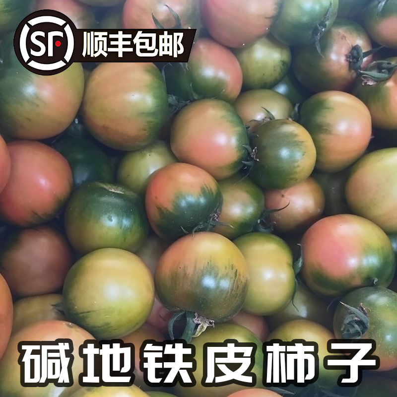 顺丰包邮东北碱地铁皮柿子草莓西红柿自然成熟酸甜好吃蔬菜水果