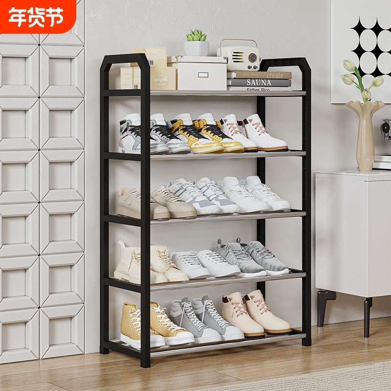 多层组装简易鞋架家用门口防尘收纳鞋柜宿舍经济型鞋架子置物架