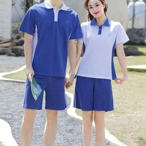 深圳中学生夏季速干校服套装