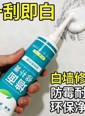 补墙膏墙面修复膏防水防霉防潮白色墙体开裂缝补洞腻子墙壁涂料漆
