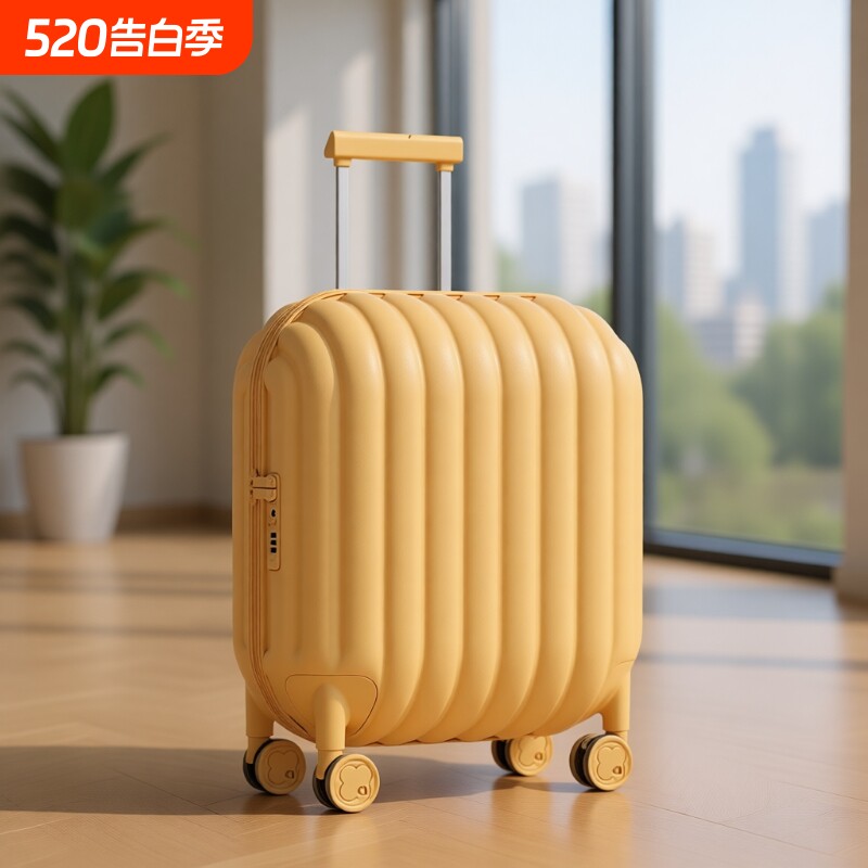 行李箱20寸高颜值拉杆箱儿童超轻22小型登机箱旅行箱结实耐用轻便