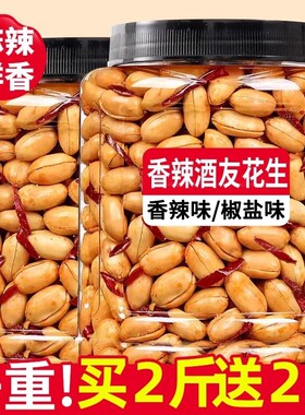 酒鬼花生500g袋装下酒菜香辣油炸