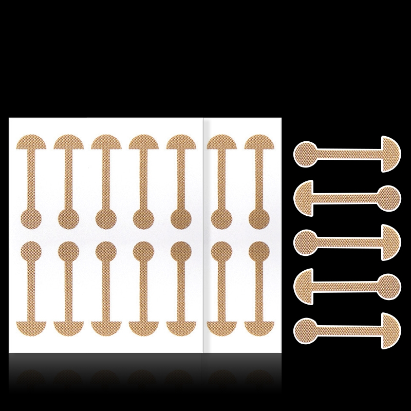 T鼻翼贴A1pn0-鼻贴小哑铃款贴片自粘柔软宽鼻用鼻翼贴工具家用