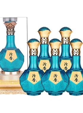 汾杏君藏T16清香型53度白酒整箱6瓶过节送礼长辈礼盒装股份酒厂