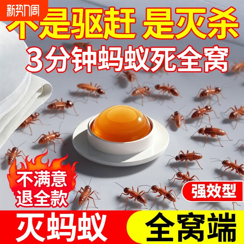 蚂蚁药家用室内强效全窝端第旗舰店一名非无毒呋虫胺诱杀灭蚁