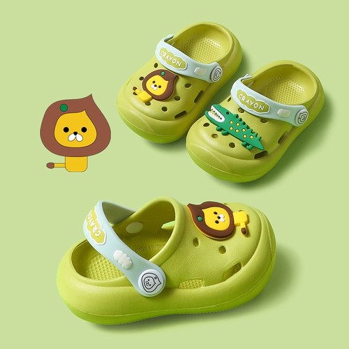 latetime儿童凉拖鞋洞洞鞋男童