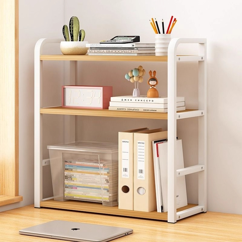 可调层高置物架桌面收纳多层书架