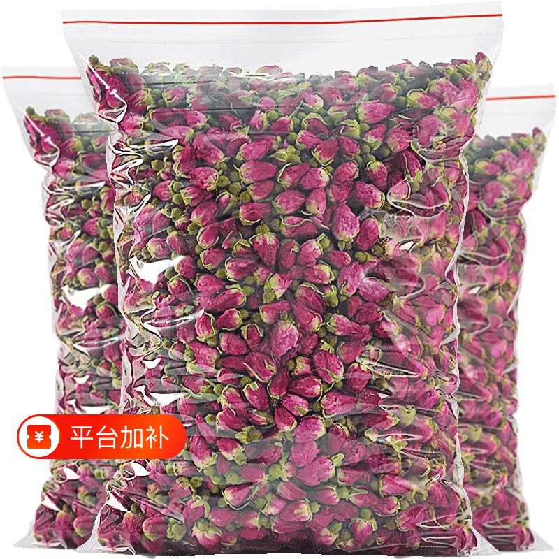 山东平阴玫瑰花茶官方旗舰店泡茶干无硫花瓣食用重瓣茶包袋装鲜花
