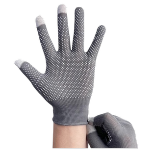 防晒手套触屏防滑夏季薄款透气开电动车骑行运动男女户外登山攀岩