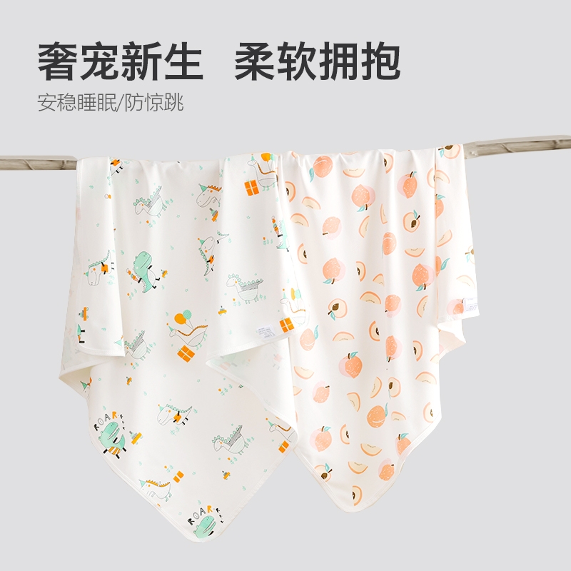 新生婴儿包单A类初生纯棉抱被宝宝包巾包被春夏款产房婴幼儿外出