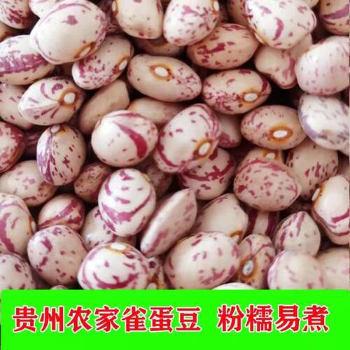 贵州农家自种粗粮奶花豆