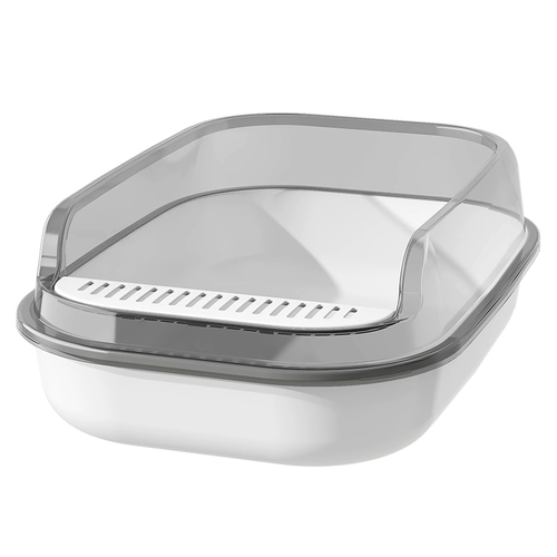 Ящик для кошачьего туалета, большой туалетный лоток, принадлежности для кошек, большой закрытый кошачий туалет, полностью автоматическое предотвращение брызг воздуха.