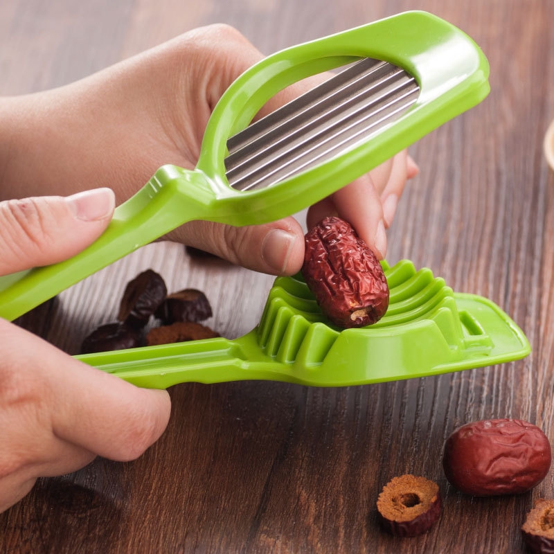 红枣切片器红枣山楂分割切片