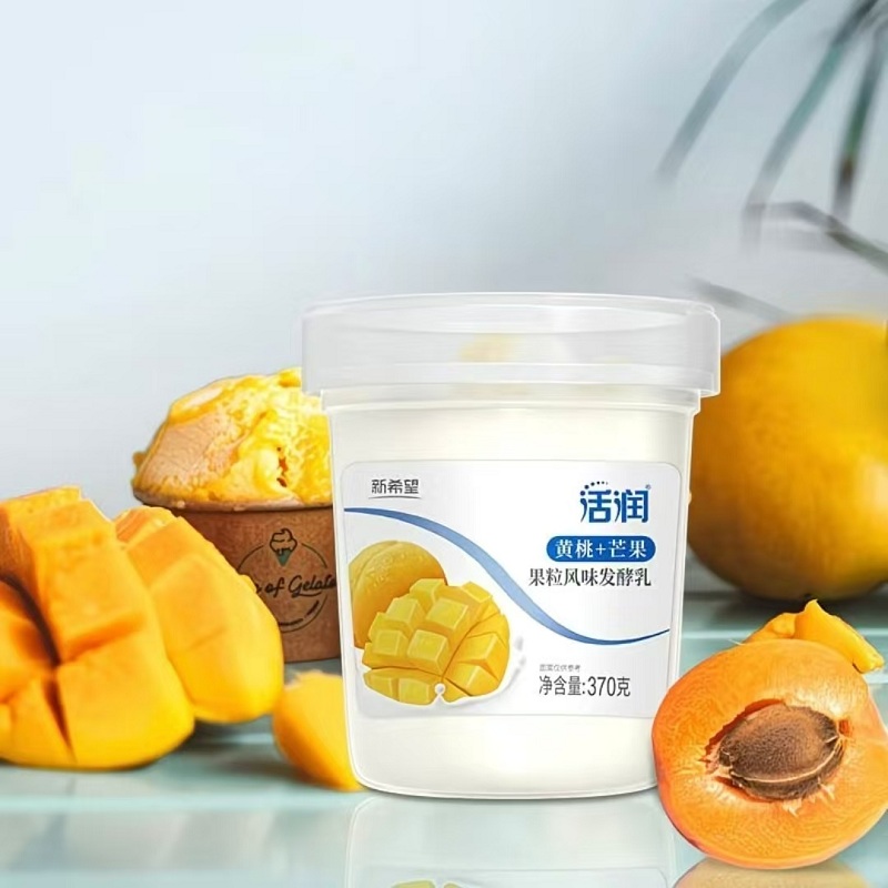 新希望活润酸奶混合果粒草莓桑葚黄桃芒果酸奶大果粒粒粒饱满