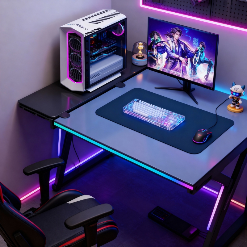 可折叠桌面延长板电脑桌侧边