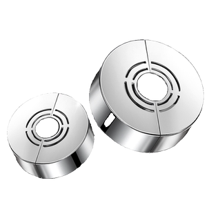 分体式花洒装饰盖水龙头三角阀小背篓热水器暖气管遮丑盖淋浴孔洞