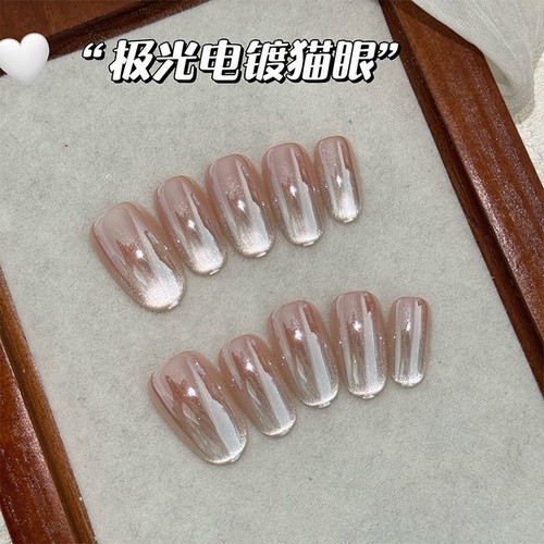 手工海莉小灯泡美甲|千人加购