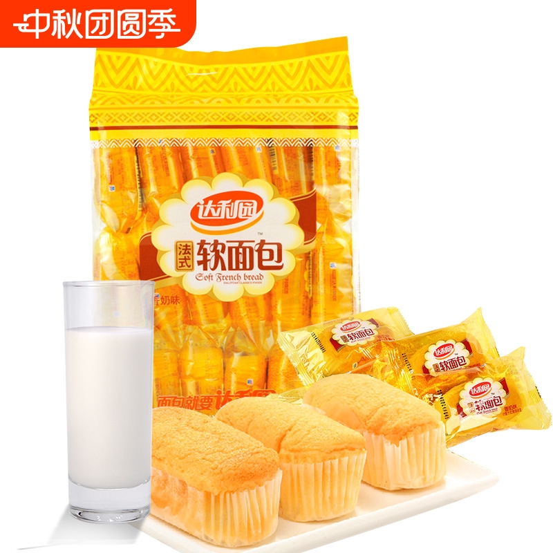 达利园整箱散装手撕法式小面包