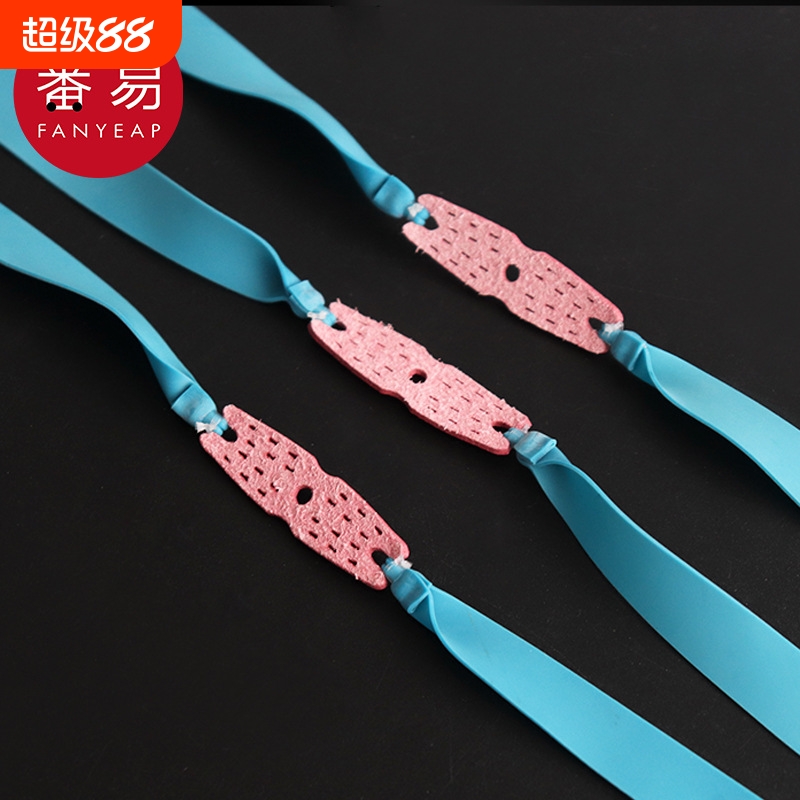 弹弓皮筋AC1SQ0-回弹扁皮筋短拉伸防冻耐用弹力弹弓运动训练