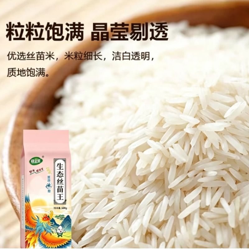 丝苗米大米500g真空包装好新米小包装袋装猫牙米饭长粒有机优质