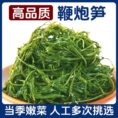 鞭炮笋即食盐渍马尾藻羊栖菜火锅凉拌食材龙须海菜非干货海藻海带
