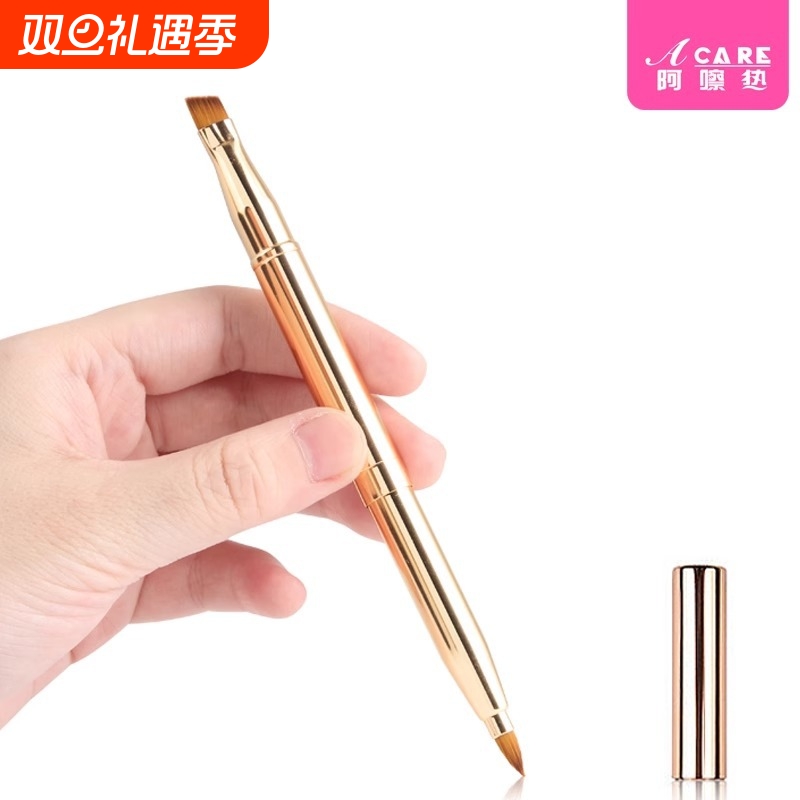唇刷B1pf0-易上手初学者口红唇彩唇釉自然勾勒唇型便携化妆刷伸