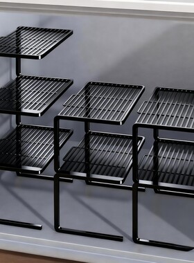 冰柜内部置物架多层食品收纳筐