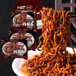 同碗面韩式炸酱面5-20包正宗速食拌面泡面夜宵休闲美食方便面口味