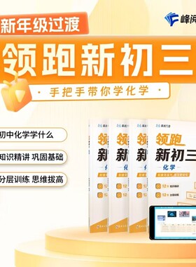 领跑新初三化学暑假衔接分层训练