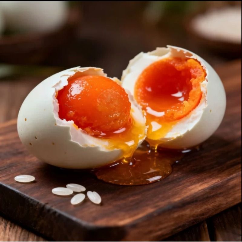 咸鸭蛋熟咸鸭蛋500g独立包装咸蛋黄酥沙糯高邮鲜鸭蛋传统五谷新鲜
