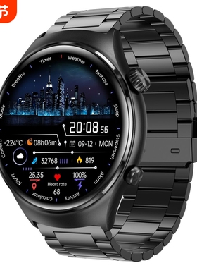 新品适用Huawei华为鸿蒙手机顶配GT5pro运动超清大屏计步健康监测智能手表男