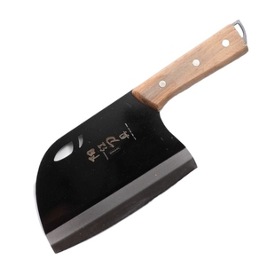 铁菜刀家用切肉切菜砍骨头厨房切片刀厨师专用锋利免磨斩切两用刀