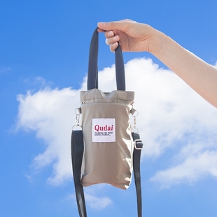 斜挎背带式 通用隔热大容量水杯套杯子套大号保温杯保护套水壶袋子