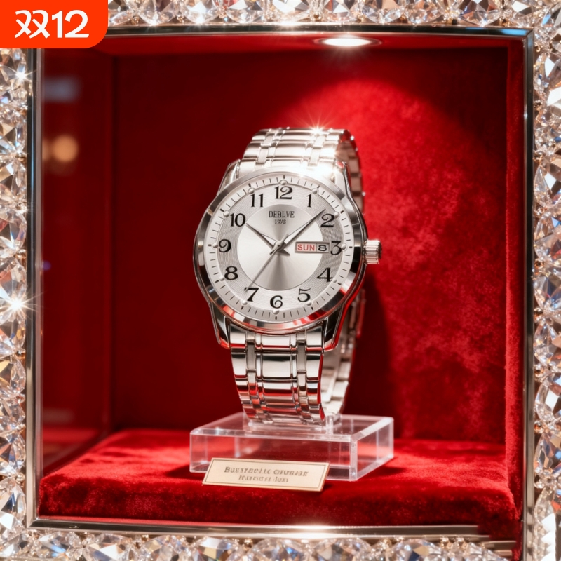 品牌正品手表男概念男士非机械表男款高级感学生运动男表潮腕表男