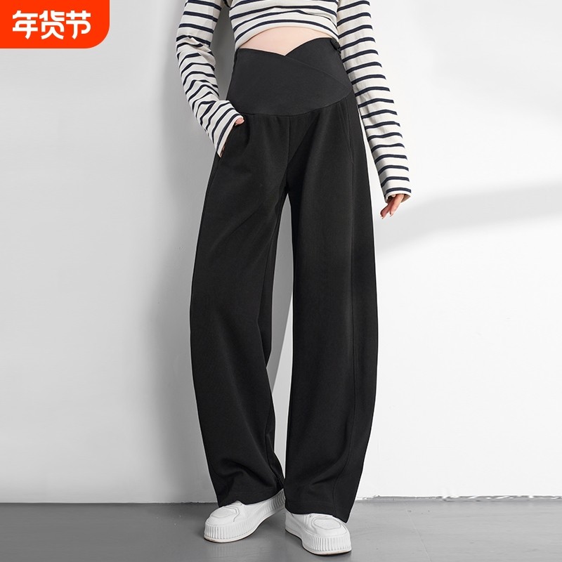 孕妇裤2026新款秋冬外穿小个子阔腿春秋长裤加绒加厚直筒裤子春装,孕妇装/孕产妇用品/营养,孕妇休闲裤,淘宝优惠券,粉丝福利购,淘宝优惠卷