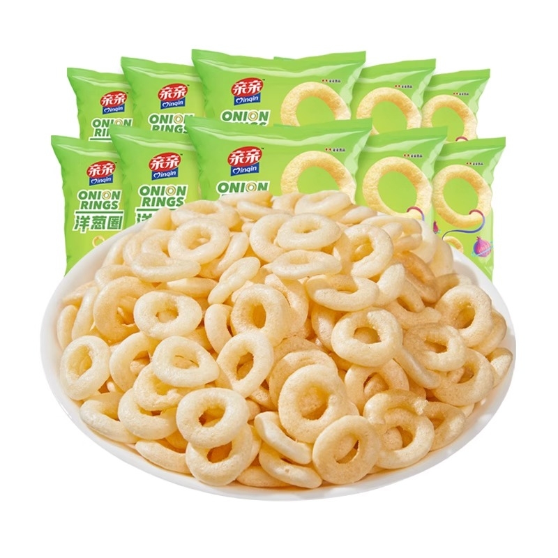 洋葱圈休闲追剧网红膨化办公室怀旧儿时儿童小零食品吃货大包