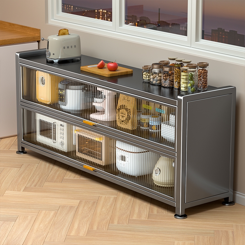 【厨房收纳神器】钢制橱柜置物架