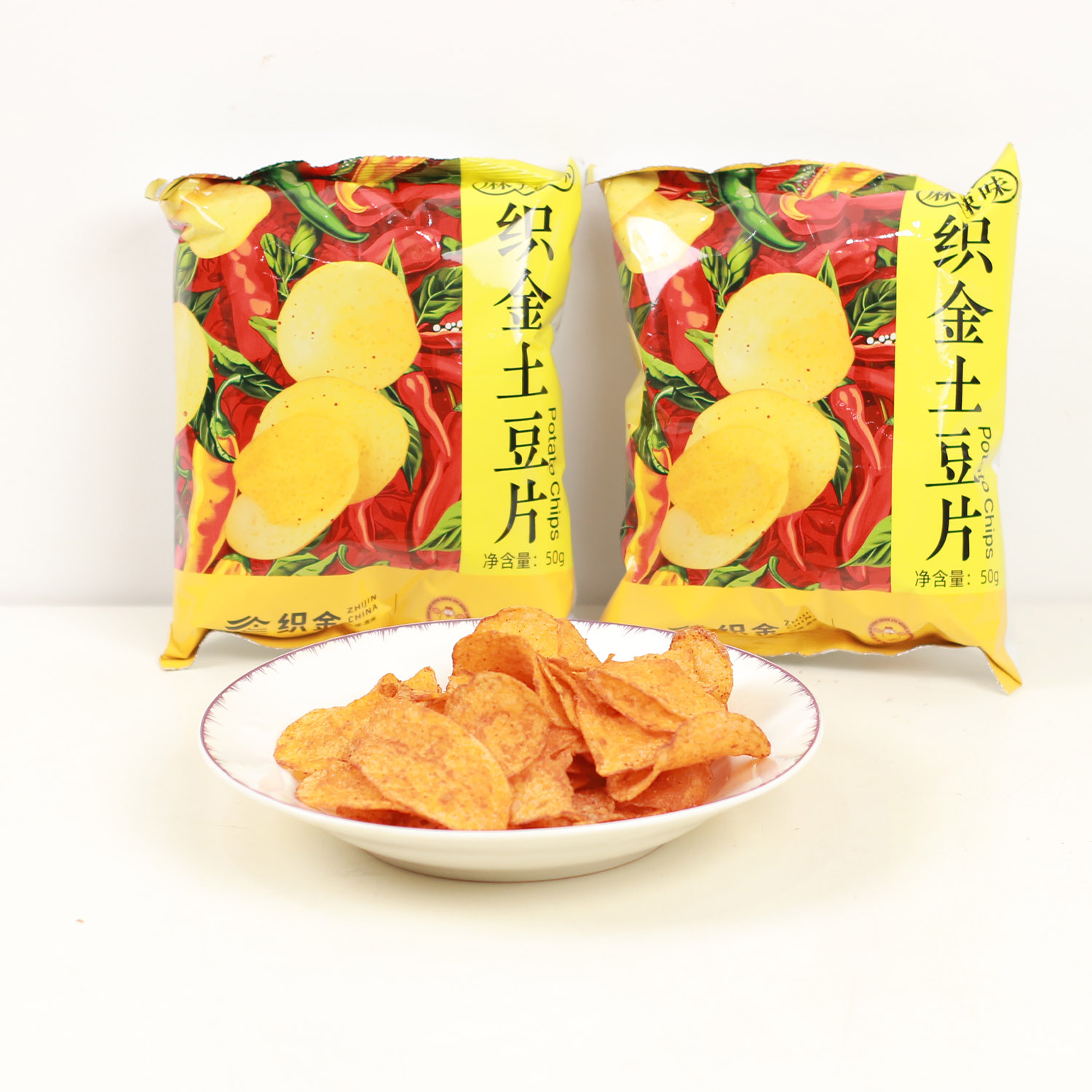 贵州织金土豆片麻辣洋芋片薯片开袋即食