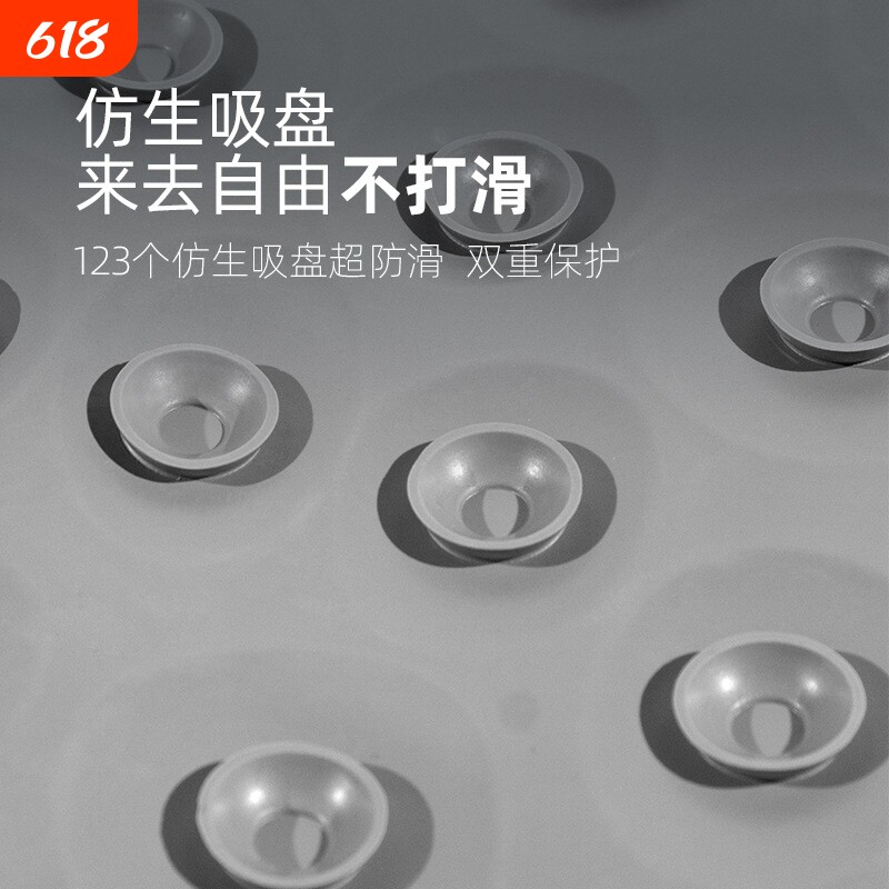 跨境热销大鹅卵石橡胶洗澡防滑浴室地垫吸盘按摩踏脚垫卫浴用品