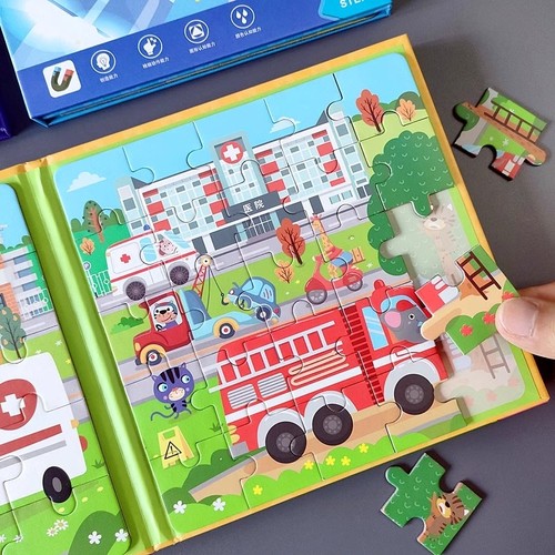 儿童交通工具磁力|超3000次加购